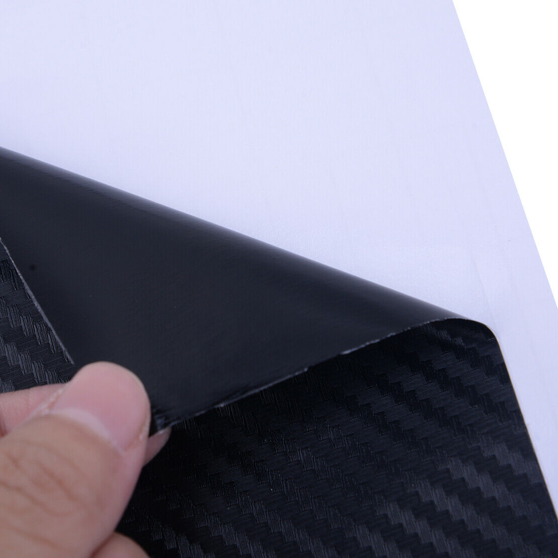 4x Car Carbon Fiber Style B Window Pillar Post Trim Stickers Fit For Ford F150