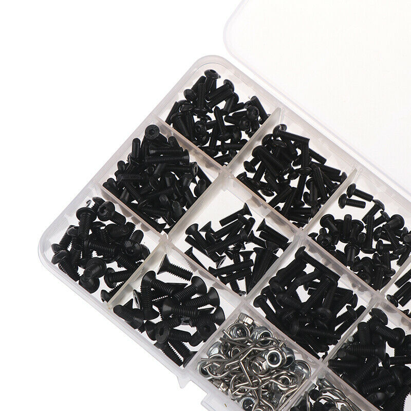 500PCs Repair Tool and Screws Box Set for 1/10 HSP RC .DD