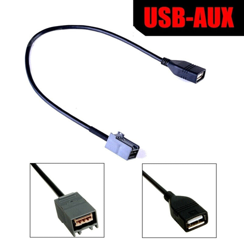 USB CABLE ADAPTER AUX 2008 Onwards For CIVIC JAZZ/CR-V/ACCORD/CR-Z 09-13 .l8