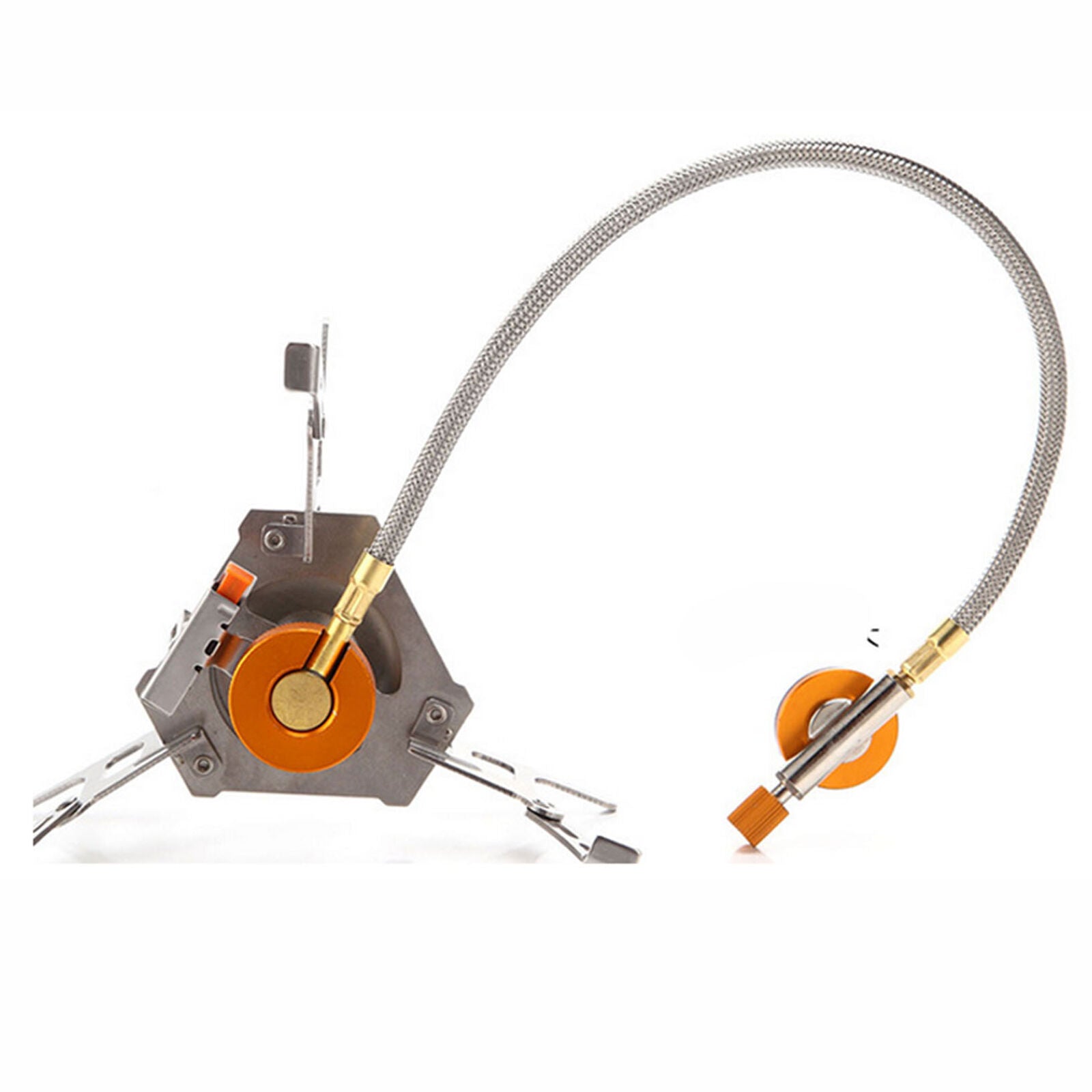 3500W Portable Outdoor Picnic Gas Burner Foldable Camping Mini Steel Stove +Case