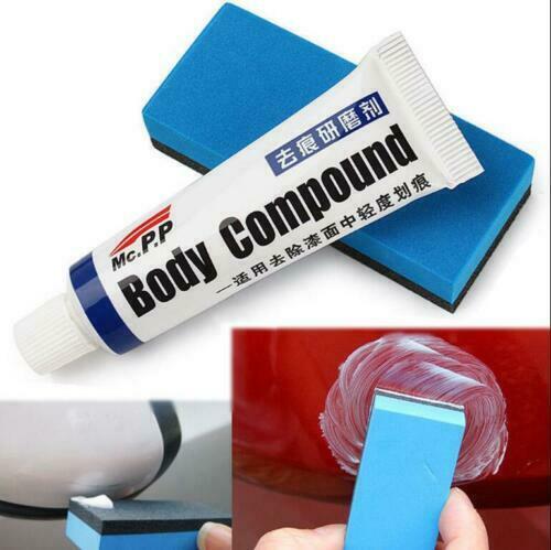 Car Scratch Repair Remover Car Paint Strong Decontamination Wax Abrasives+Sponge