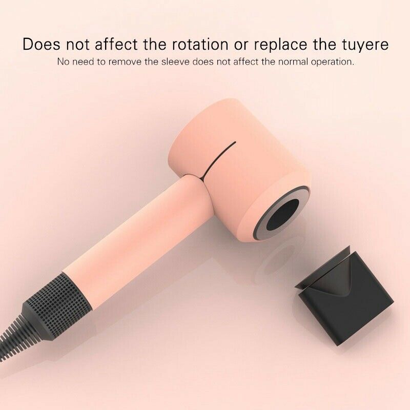 Purple Soft Silicone Protective Cover for Dyson Supersonic Hair Dryer,360 FullA3