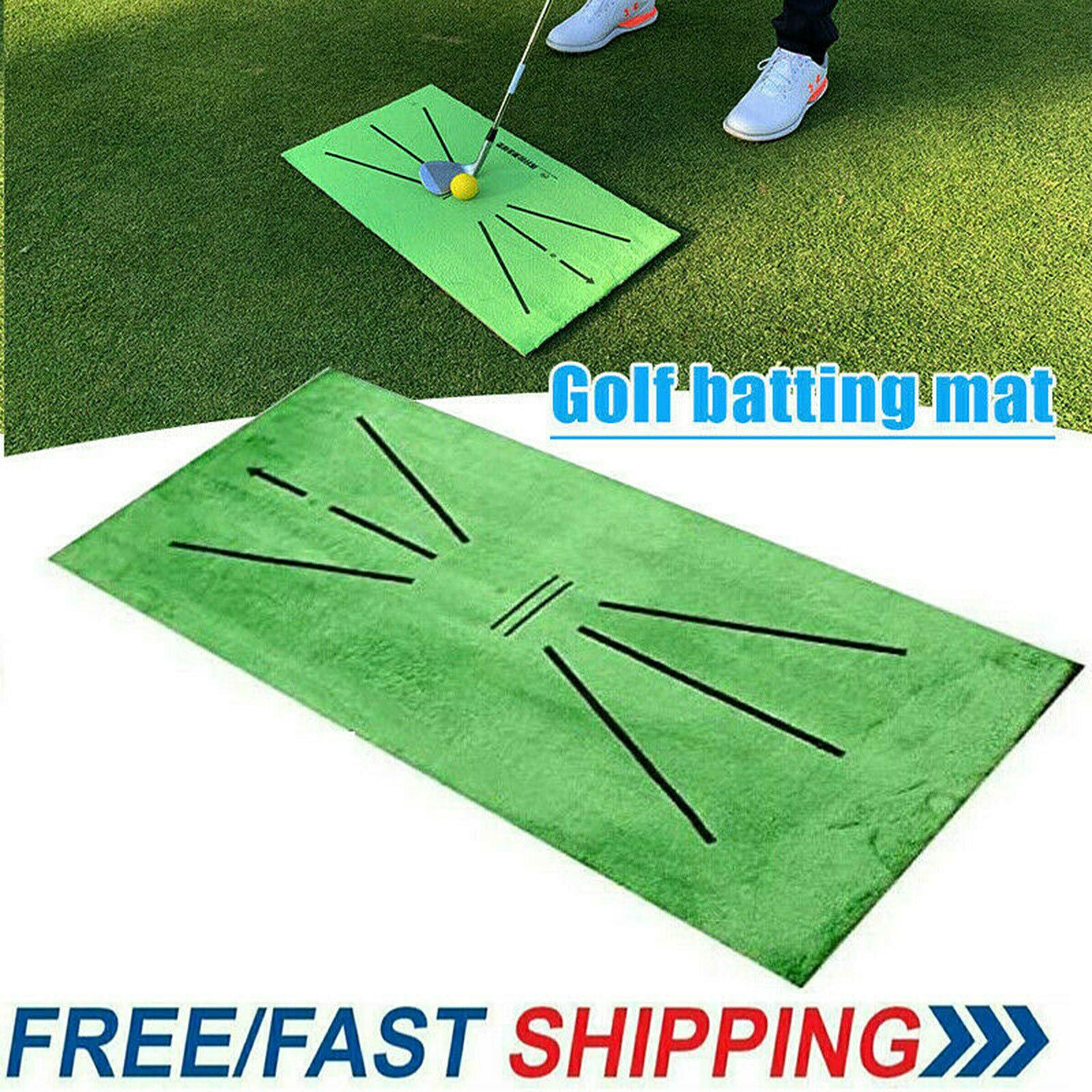 30 x 60 cm Golf Training Mat for Swing Detection Golf Practice Training Aid Game