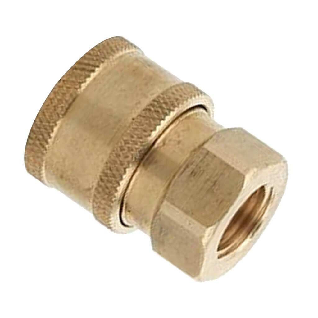 8pcs 1/4 inch Male and Female Pressure Washer Hose Connectors Quick Coupler