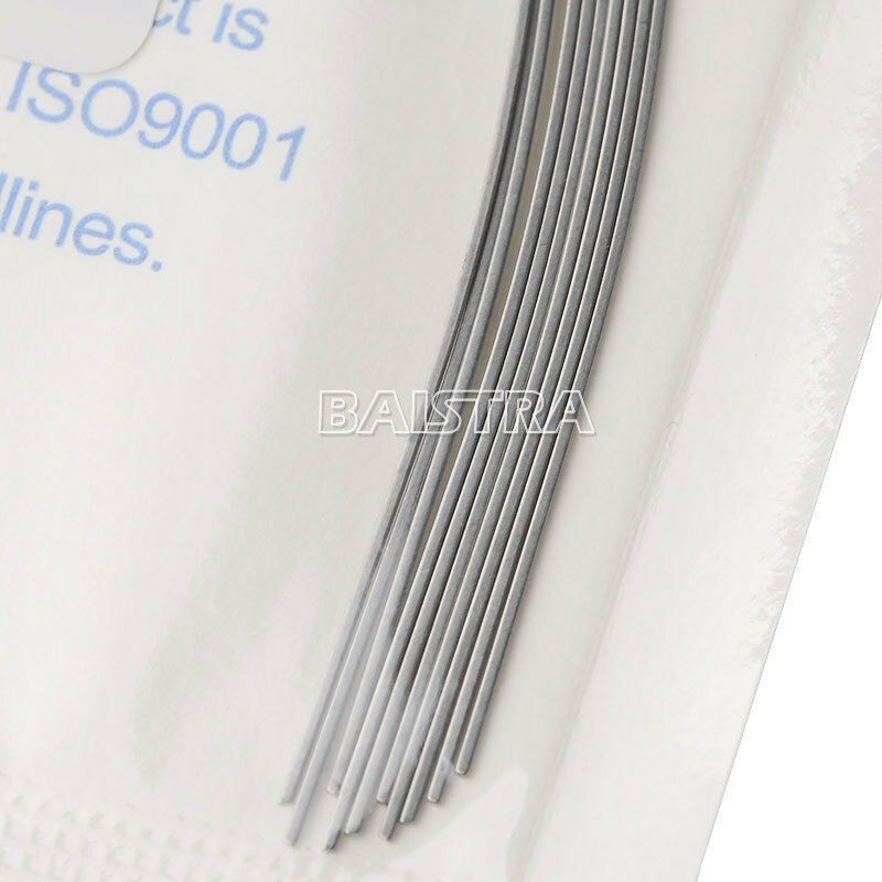 100xDental Niti Arch Wires 16*22U Rectangular Ovoid Super Elastic AZDENT