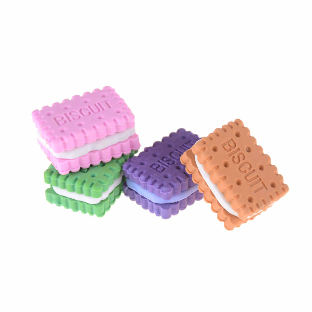 Food Rubber Pencil Eraser Stationery Novelty Children Kids Party、N+jJC.l8