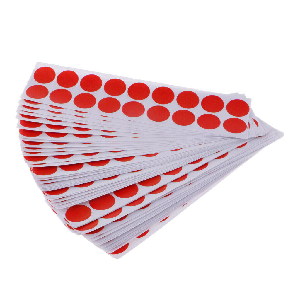 Lot 3600x Hunting Paper Archery Target Self-Adhesive Stickers 2cm Shooting