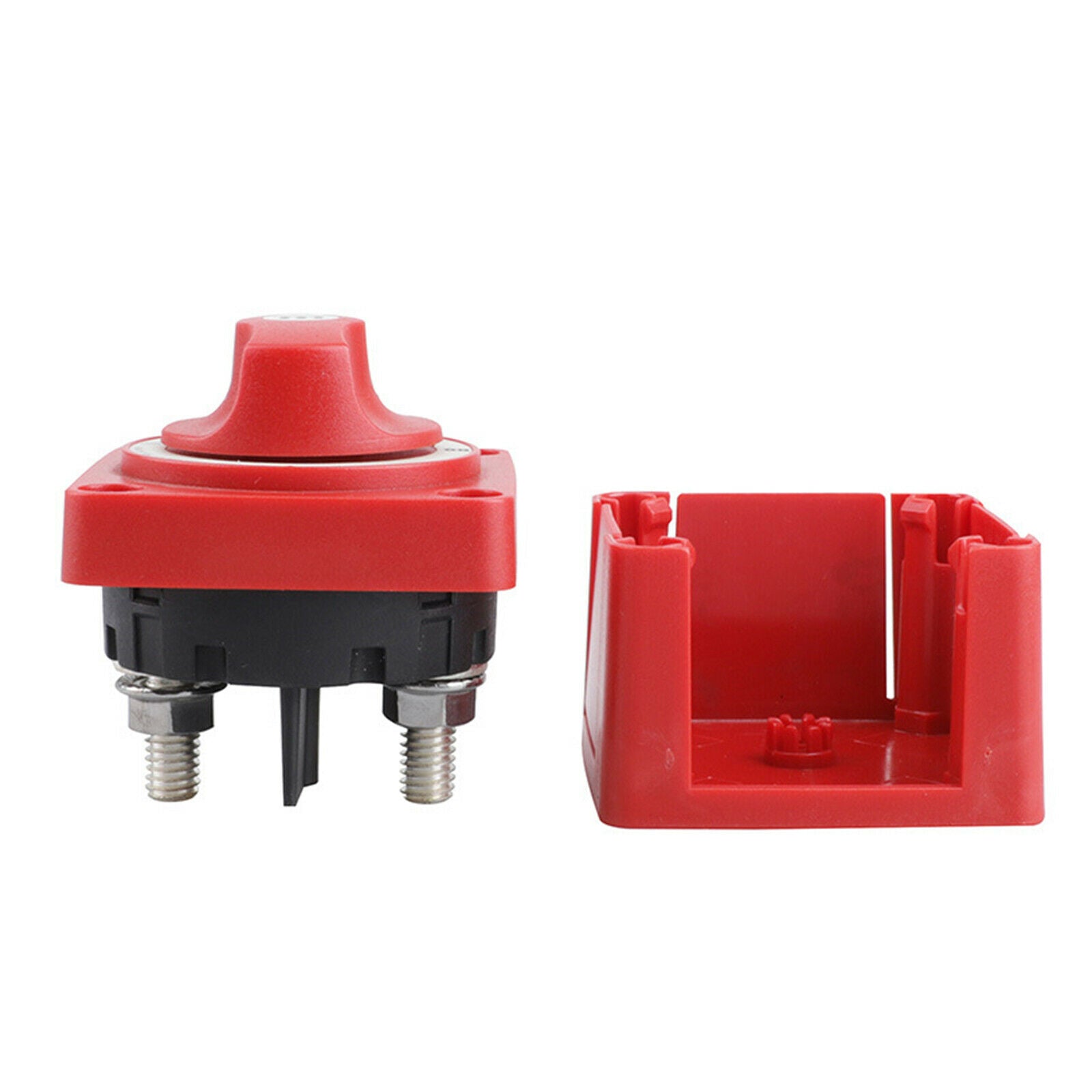 2X 6006 Marine Battery Switch M SERIES On/Off 300 Amp -Red IP66 waterproof
