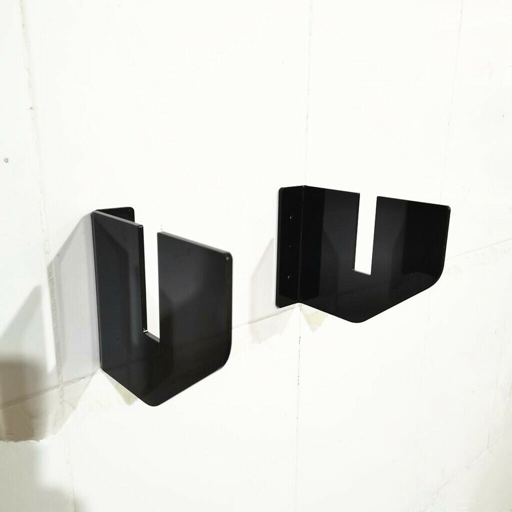 2pcs Skateboard Display Rack Black Hanging Tool Longboard Holder Hanger