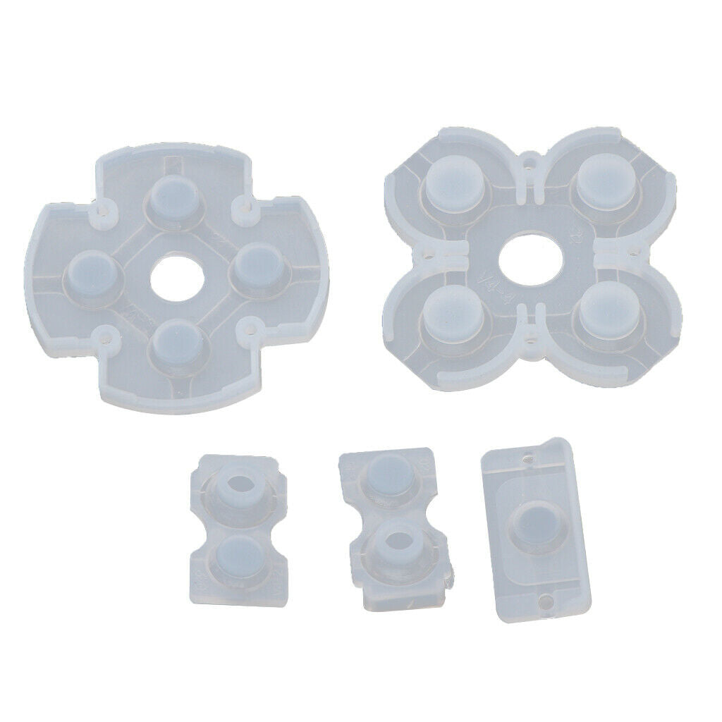 Controller Replacement Pads, Conductive Rubber Pad Button Replacement Kit for