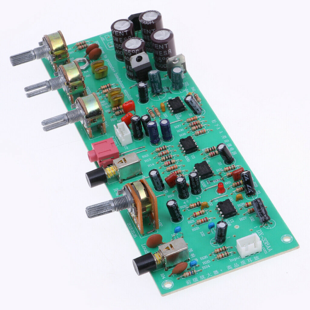 Dx338a Preamp Sound Bass Treble Volume Control Preamp Board