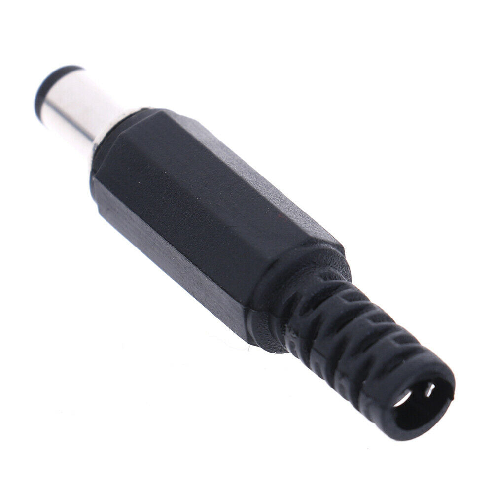 5Pcs 5.5x2.1mm male DC In-Line plug socket jack connector adapte.l8