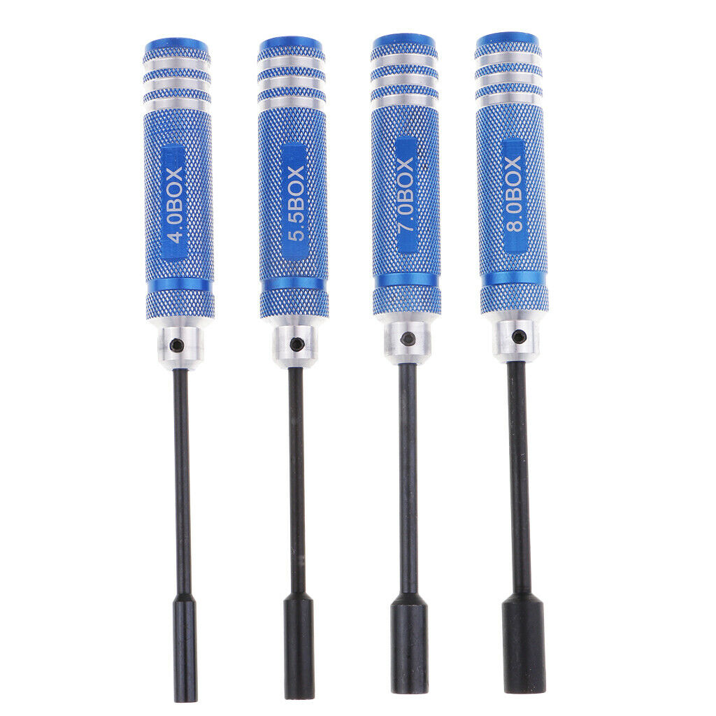4pcs RC Car Hexagonal Sleeve Screwdriver Repair Tool Kit High