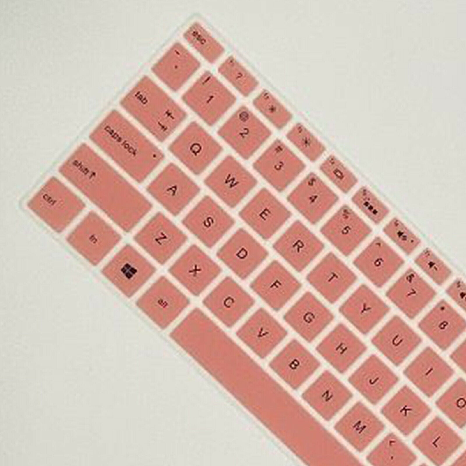 2pcs Laptop Soft Silicone Keyboard Skin Cover for  15.6" BF Pink & Blue