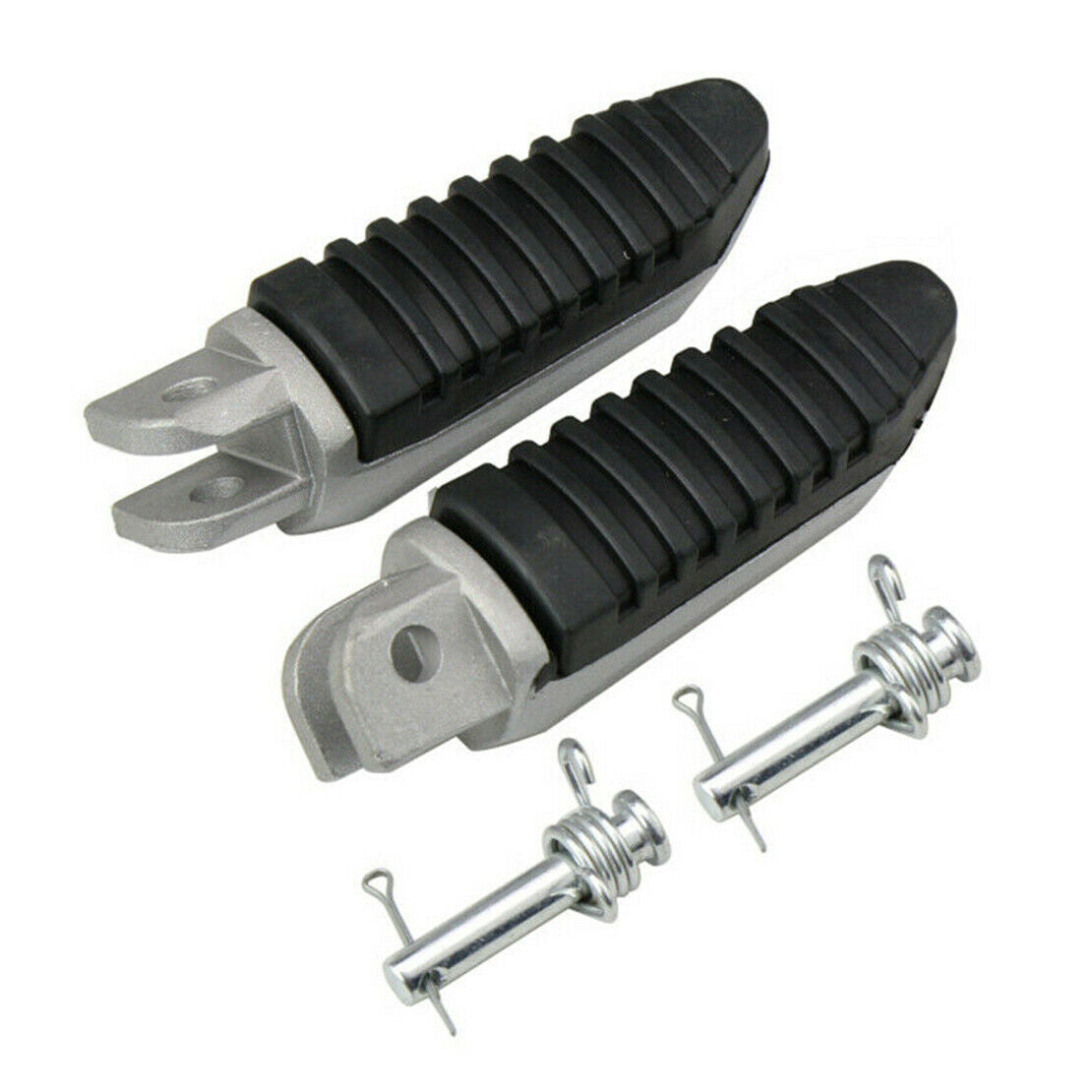 2x Forefoot Foot Footrest Pegs Pedals 8mm Universal For Motorcycle Dirt Bike