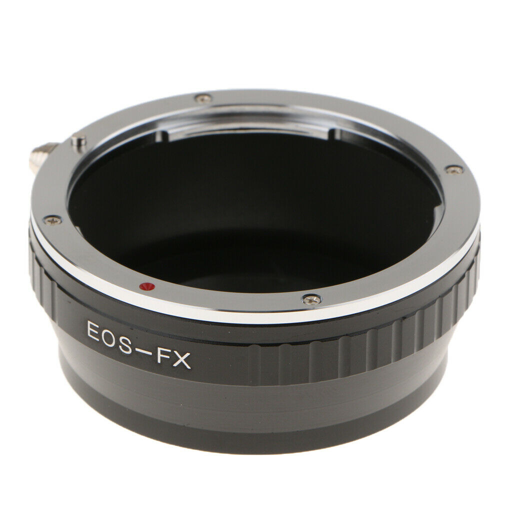 Metal Adapter Ring for Canon EOS EF EF-S Lens To  FX Camera Body X-  Black