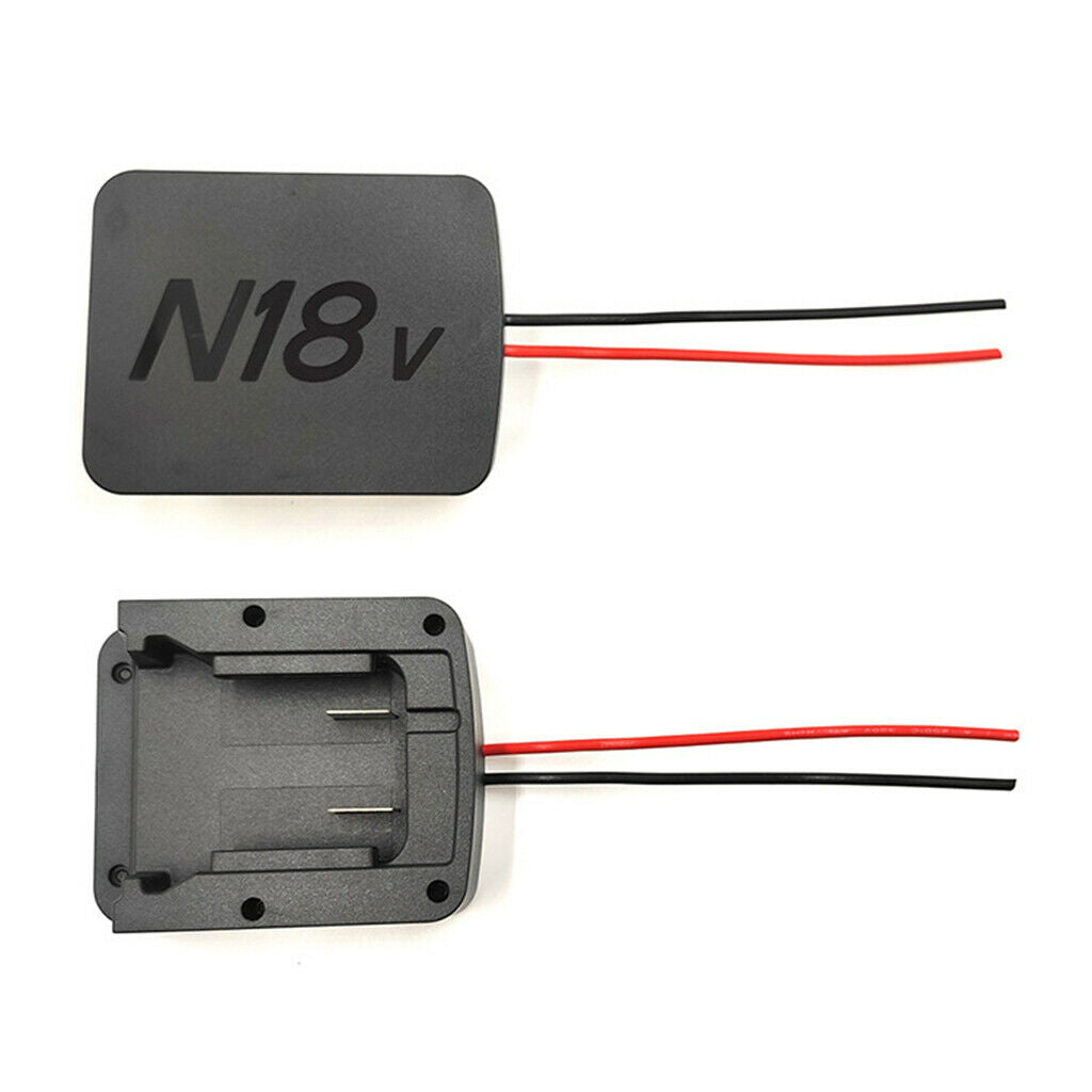Lithium Battery Adapter Converter with 2 Wiring Output for M18 Connector