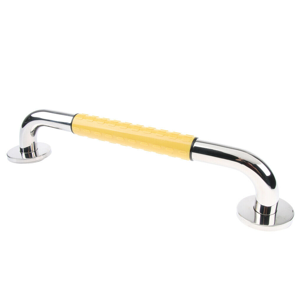 Stainless Steel Nylon Bathroom Shower Bath Tub Grab Bar Safety Handrail 40CM