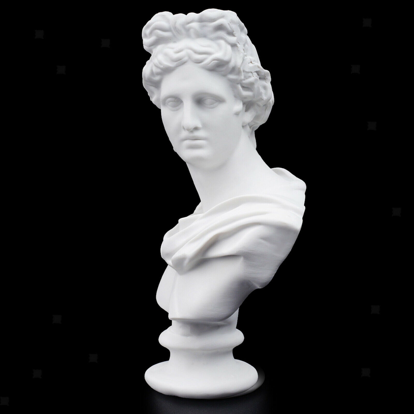 Classic Apollo Head Statue Mini Europe Portraits Sculpture Artware Decor