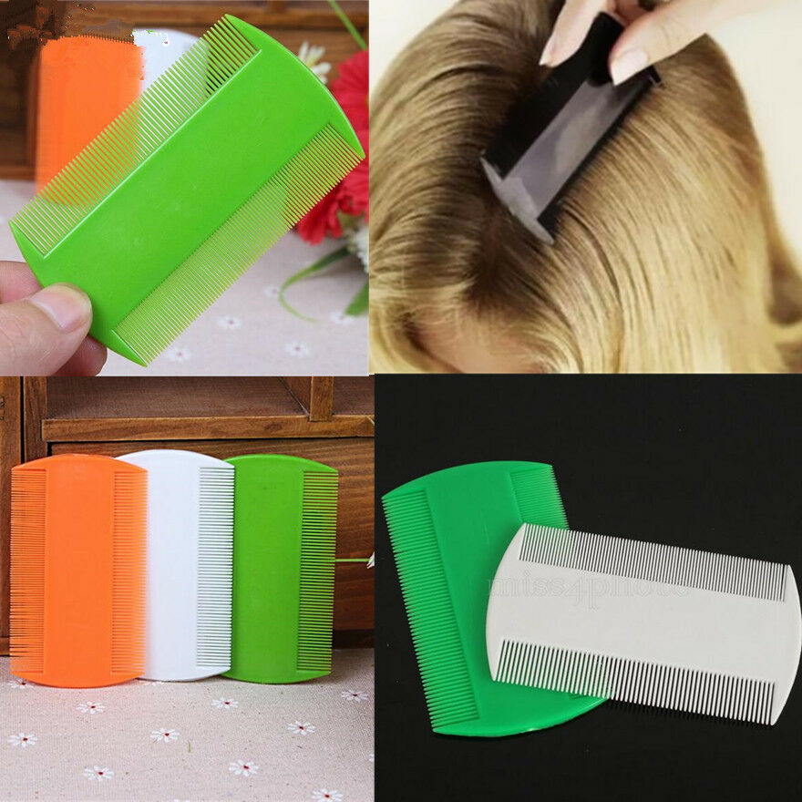 3PCS Double Sided Nit Combs for Head Lice Detection Comb Kids Pet Flea