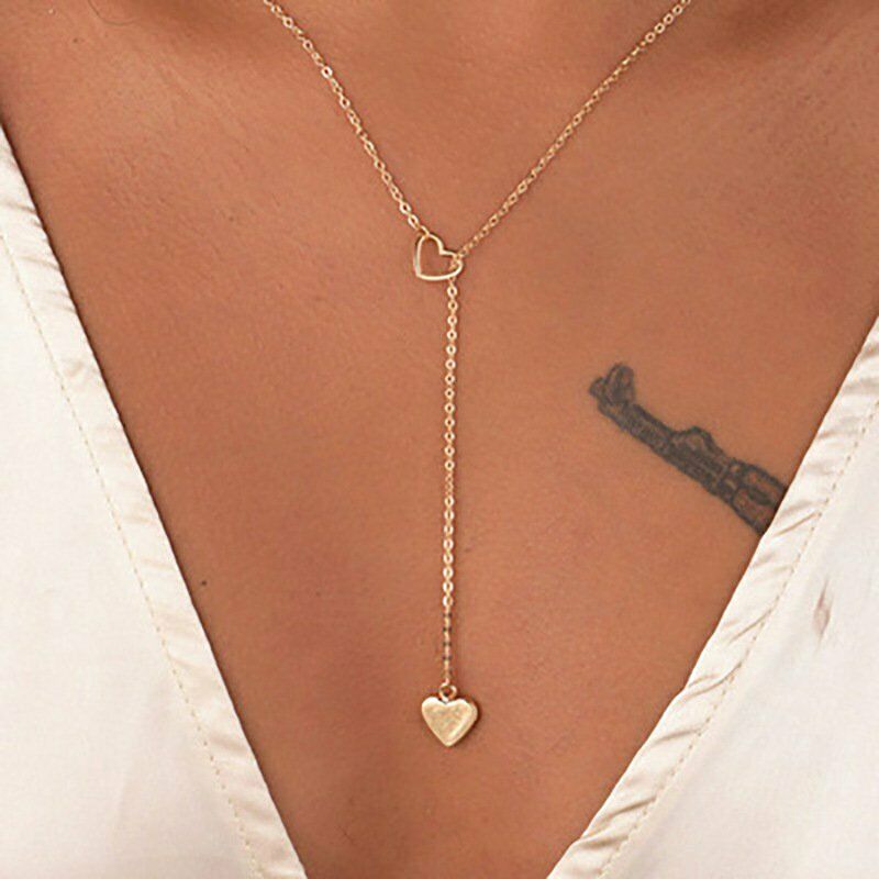 Fashion Women Multilayer Clavicle Necklace Pendant Charm Choker Chain Jewelry