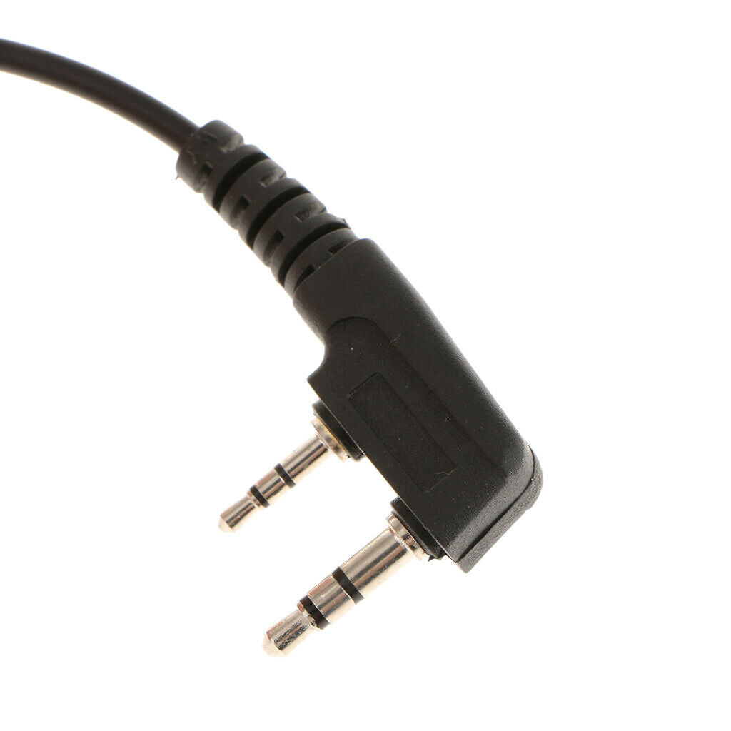 Clip Earpiece Headset Mic PTT For   Tk Series And Other 2 Pin
