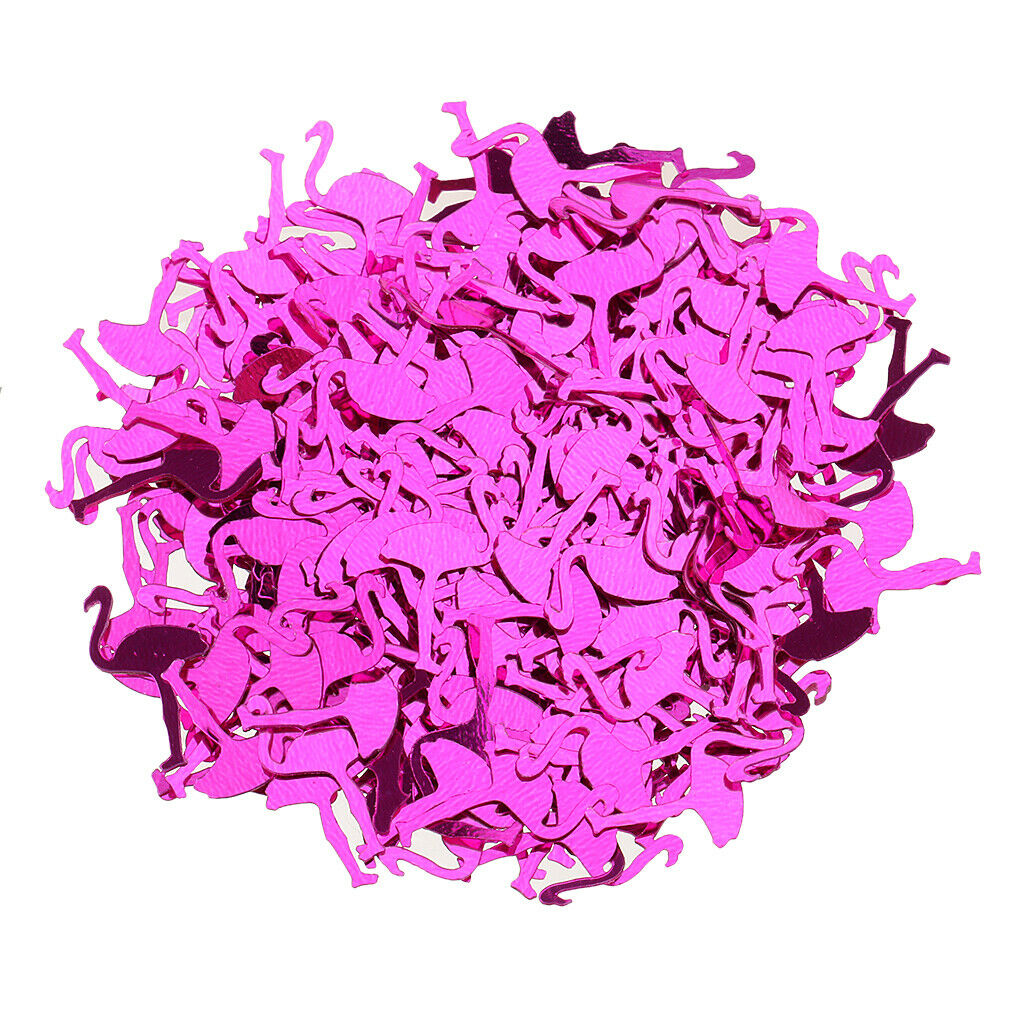 15g Flamingo Shape Confetti Wedding DIY Crafts Balloons Confetti Party Sprinkles