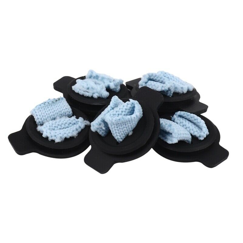 5Pcs Water Wick Cap kit for iRobot Braava 380 380t 320 Mint 4200 4205 5200 520D1