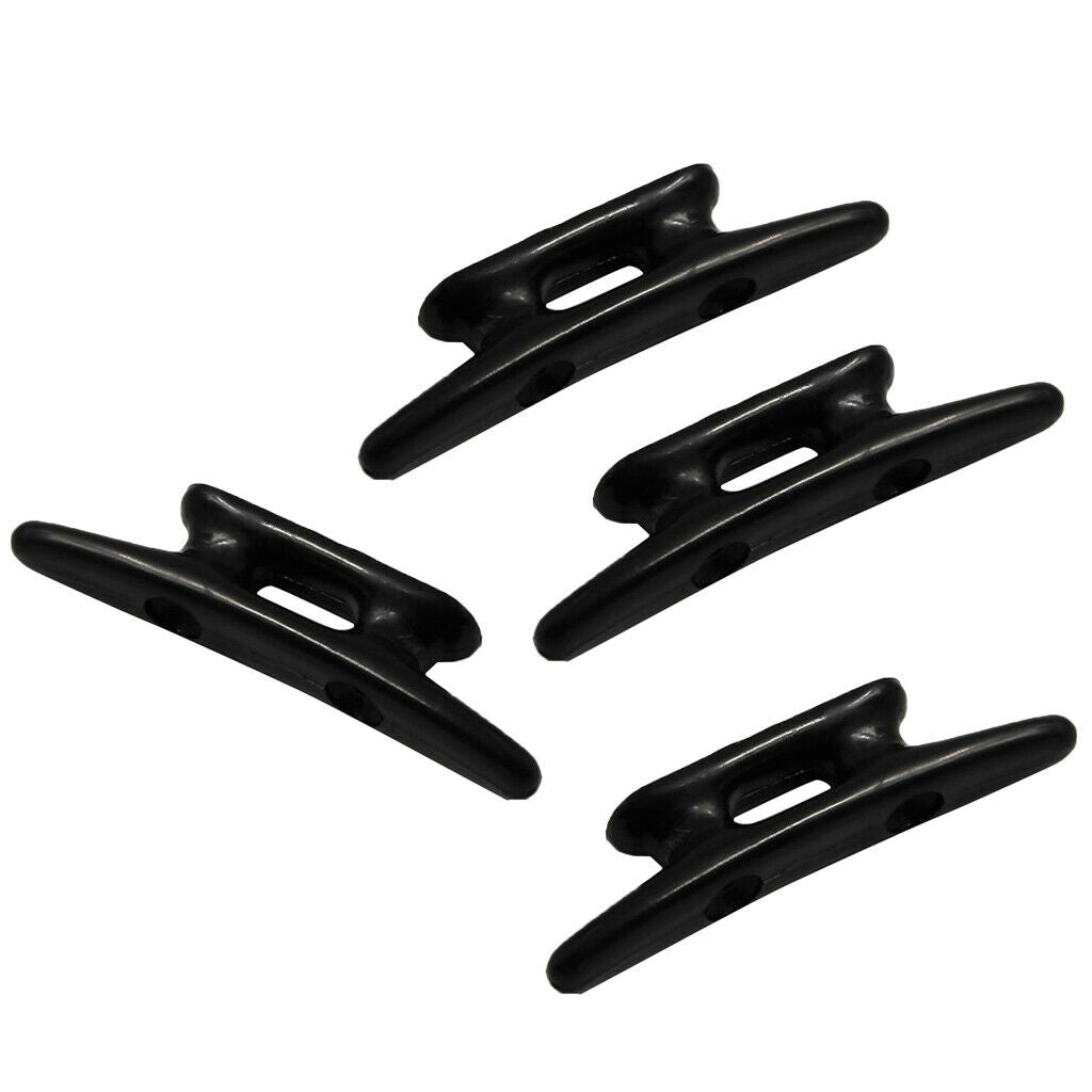 4pcs Marine Boat Yacht Ship Kayaks Heavy Duty Durable 3" inch Anchor Black
