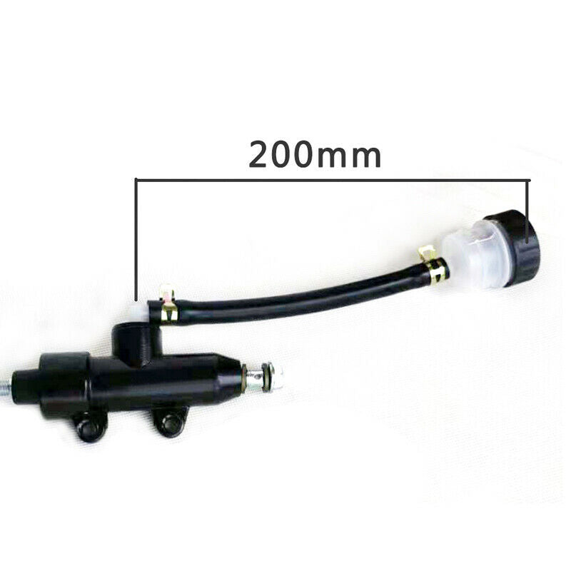 19MM ATV Motorcycle Large Plunger Rear Brake Master Cylinder + Oil Cup Reservoir