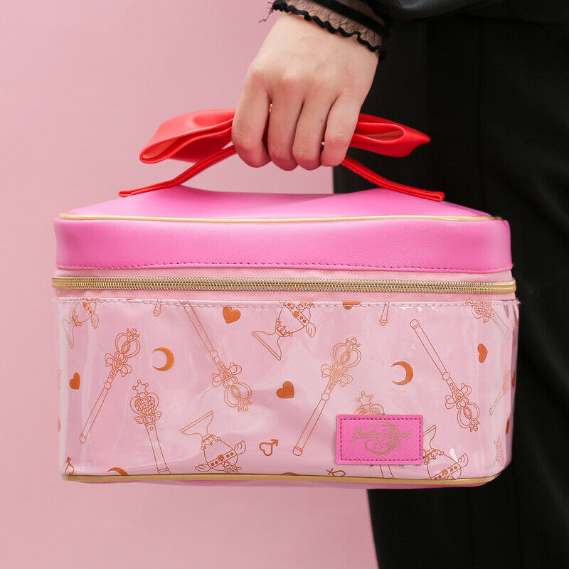 Sailor Moon Crystal Compact Wand makeup cosmetic bag collection pouch