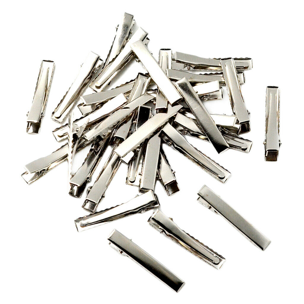 45mm Alligator Hair Clip Metal Hair Clip DIY Hair Clips - 30Pack