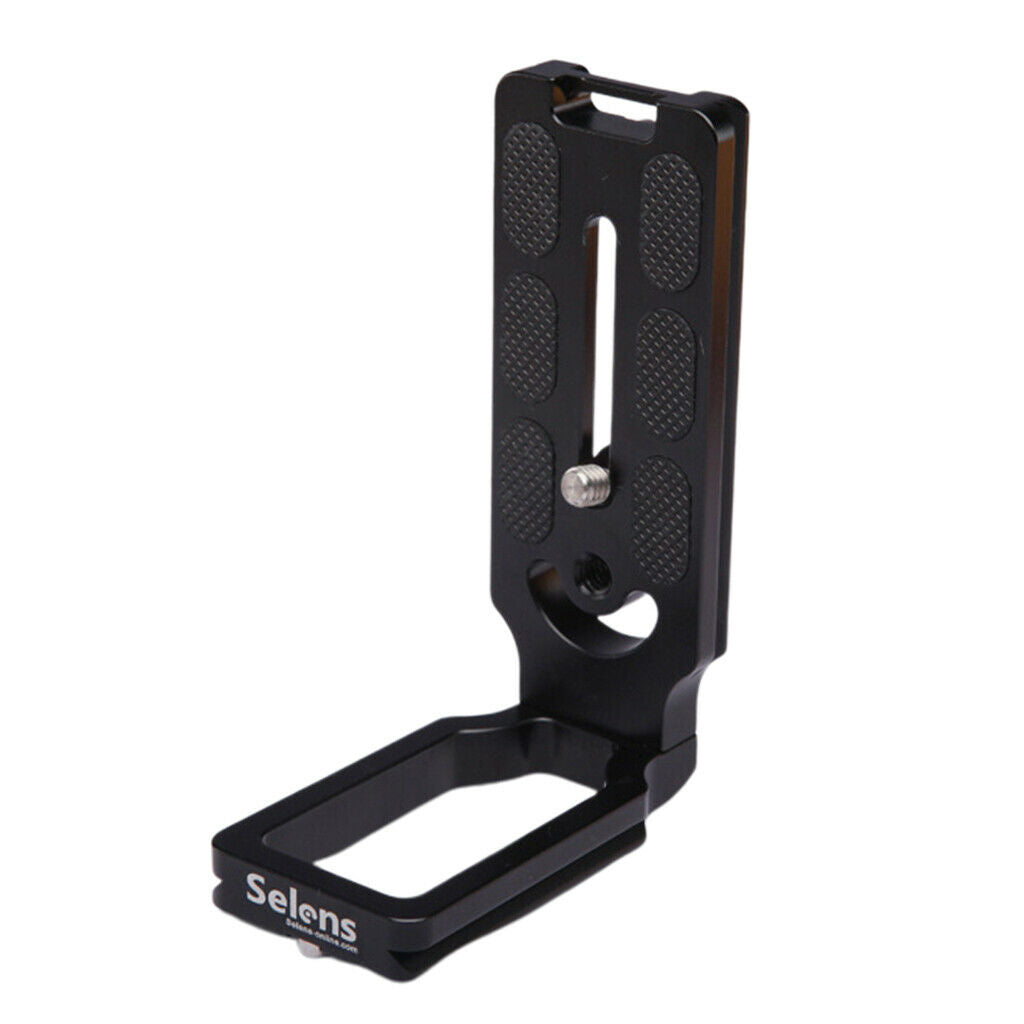 Black Vertical Holder for The L Bracket for The  Camera