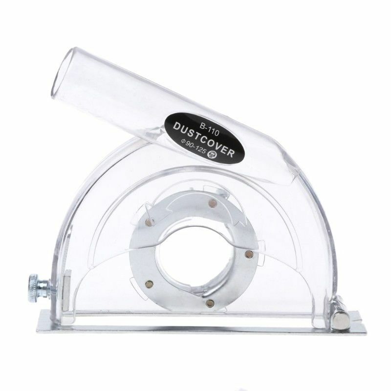 Clear Cutting Dust Shroud Grinding Cover For Angle Grinder & 3"/4"/5" Saw Blades
