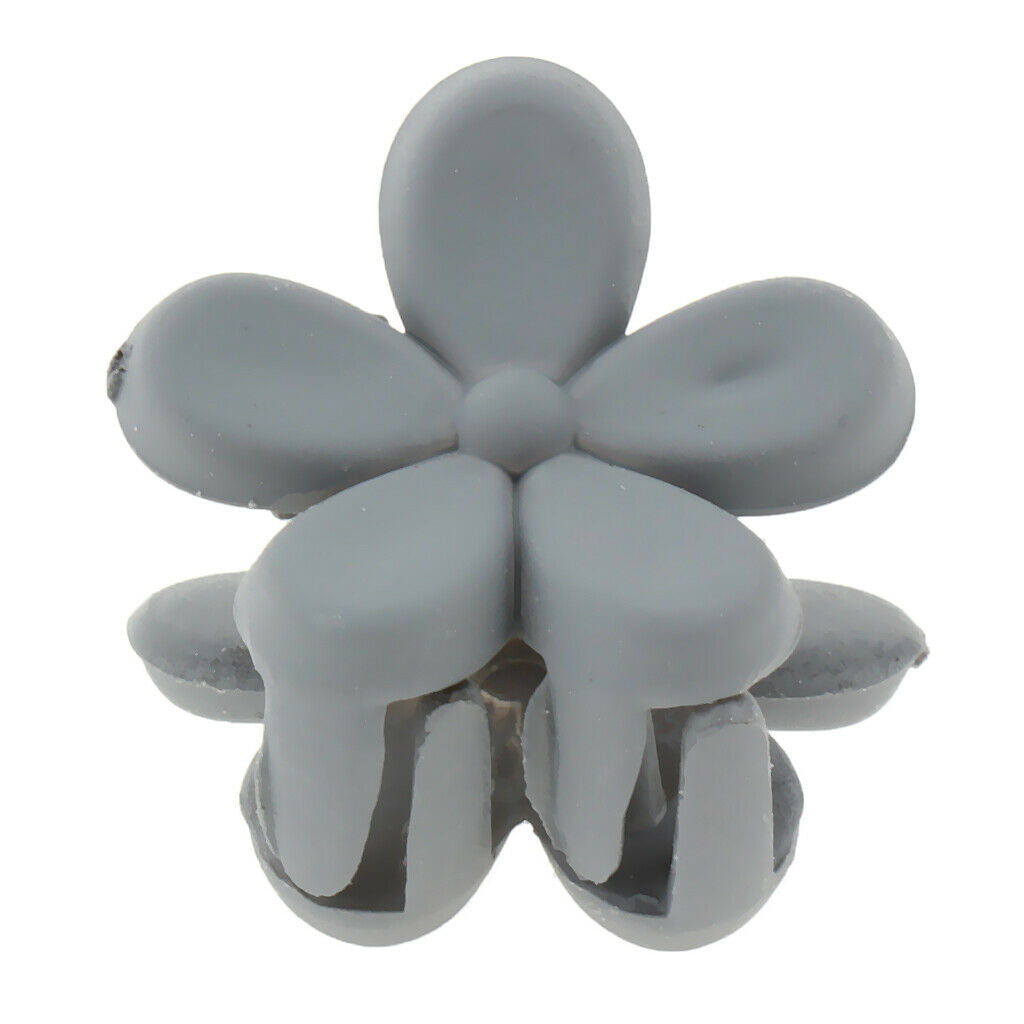 Women Hair Claw Grip Girls Hair Jaw Hair Clips Accessories Grey