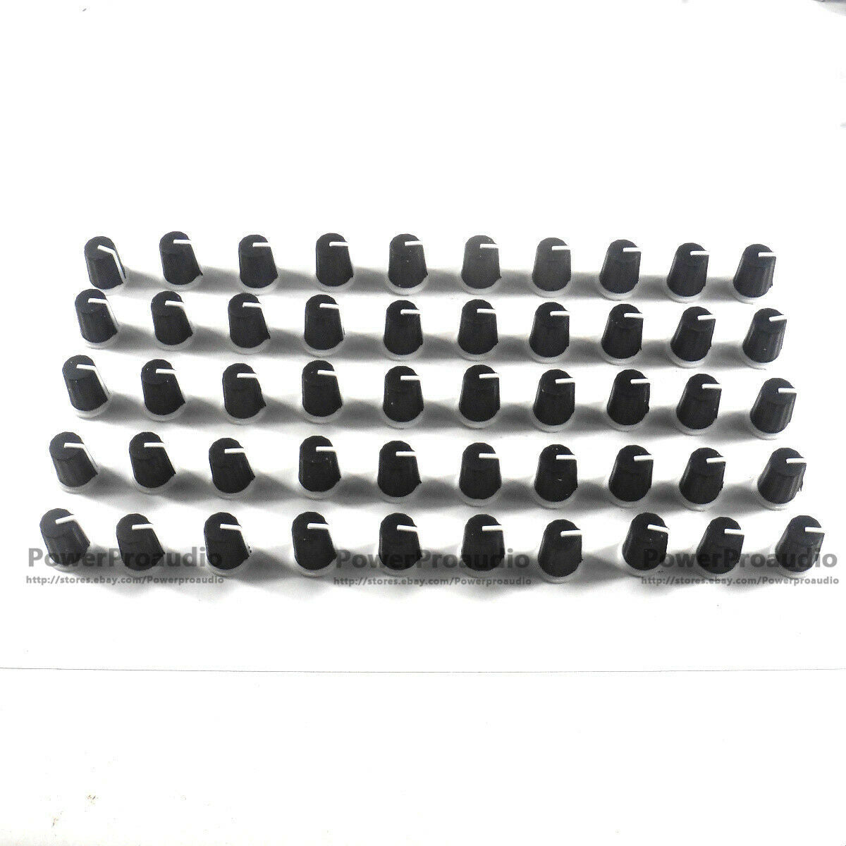 50pcs for pioneer DDJ-RR SB2 Mixer EQ Knob Cap / 270 Degree Potentiometer Rubber