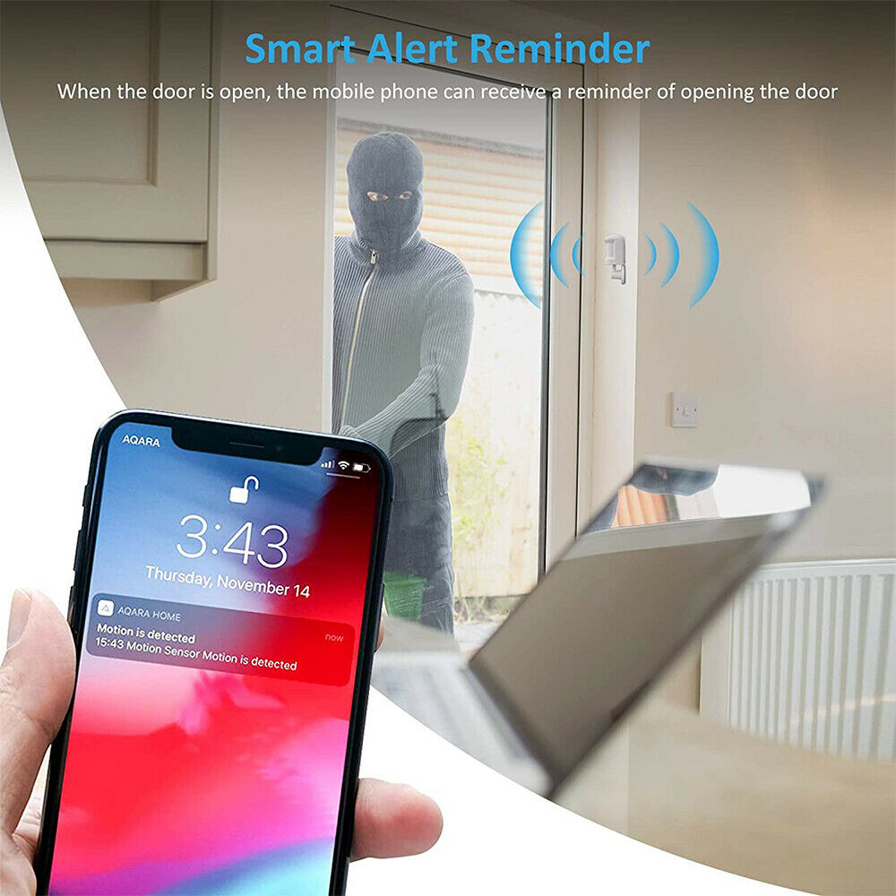 Tuya Wireless Smart Motion Sensor Alarm Home Security Gateway Alarm System NEW