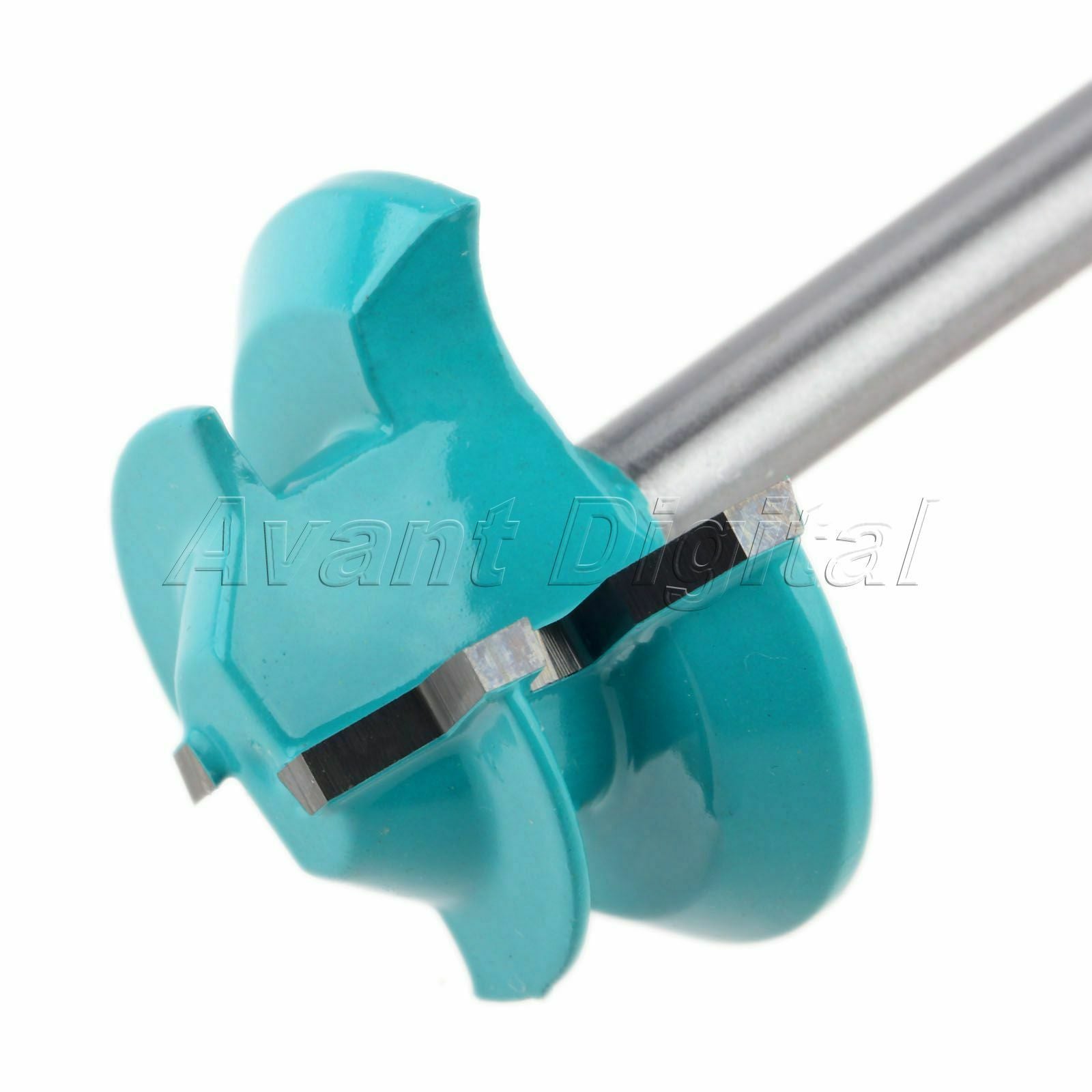 1/4”Handle 45 Degree Router Bit Lock Miter Cutting Diameter 1-1/2" Cutter Tool