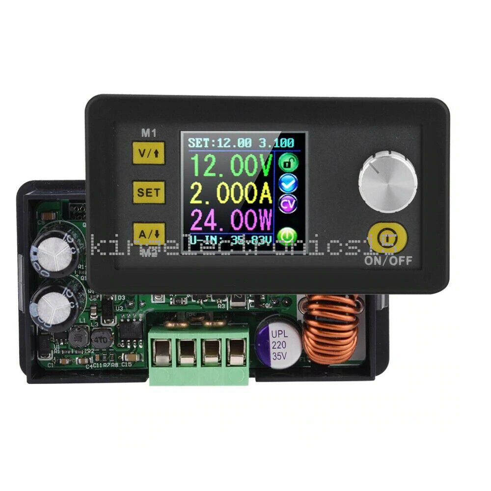 1X DPS3005 32V 5A Digital Programmable Buck Step Down Power Control LCD Module