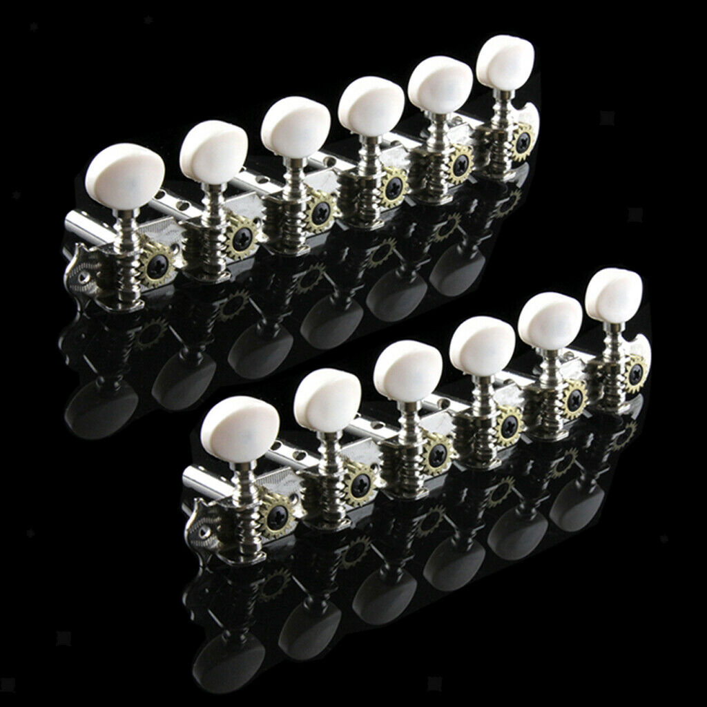 Guitar String Button Tuners Machine Heads w/ Screws Parts Accessoriees