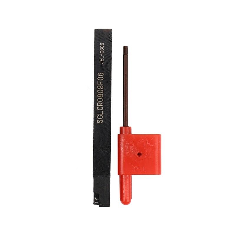 8mm Shank Indexable Lathe Turning Tool Holder with CCMT060204 DCMT070204 CarbiX8
