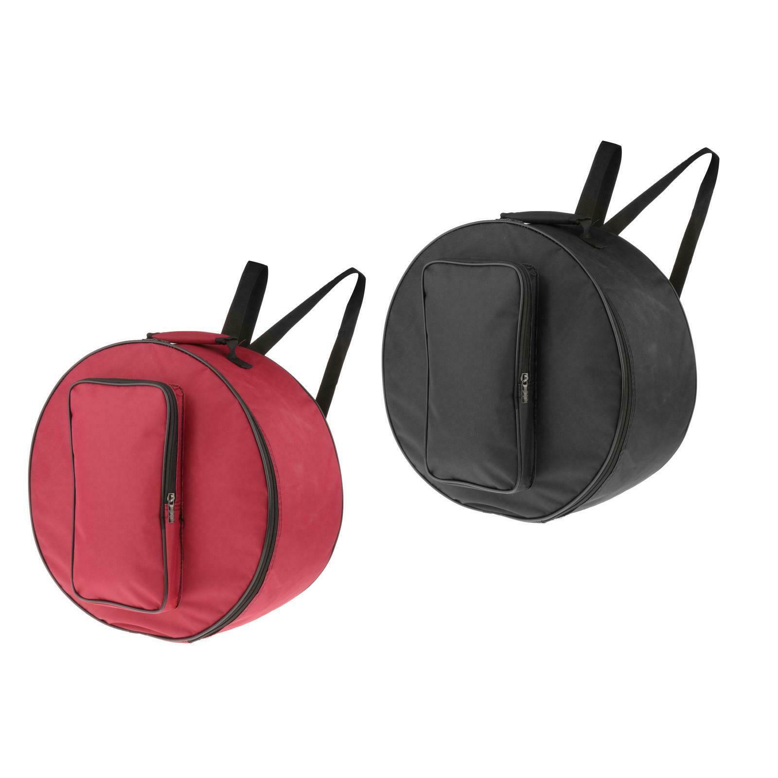 Snare Drum Bag Case Cover Shoulder Bag with Shoulder Strap, Outside Handle