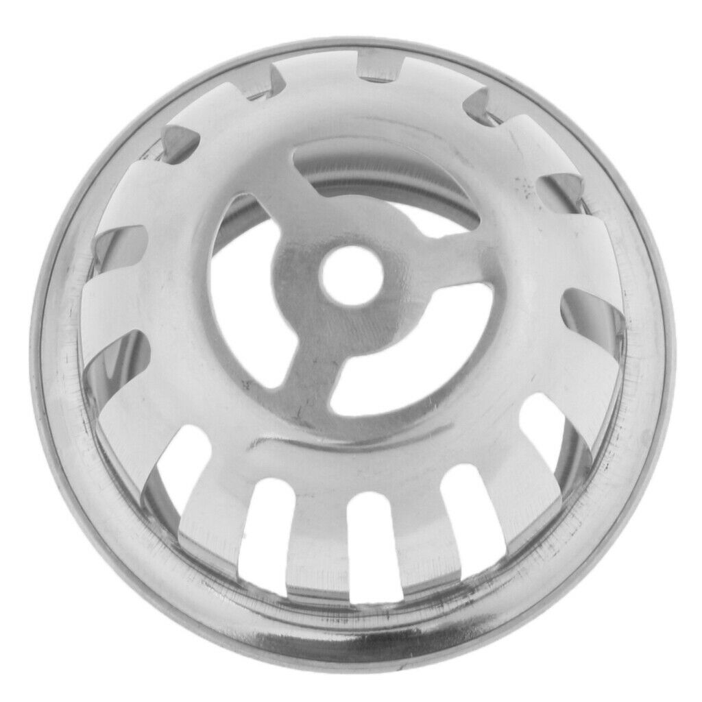 Stainless Steel Floor Drain Plug-In Balcony Roof Outdoor Floor Drain 65mm