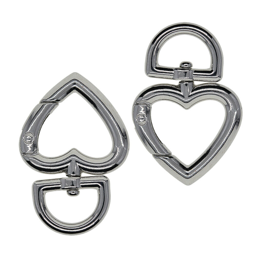 2 pieces lanyard carabiner key ring carabiner for