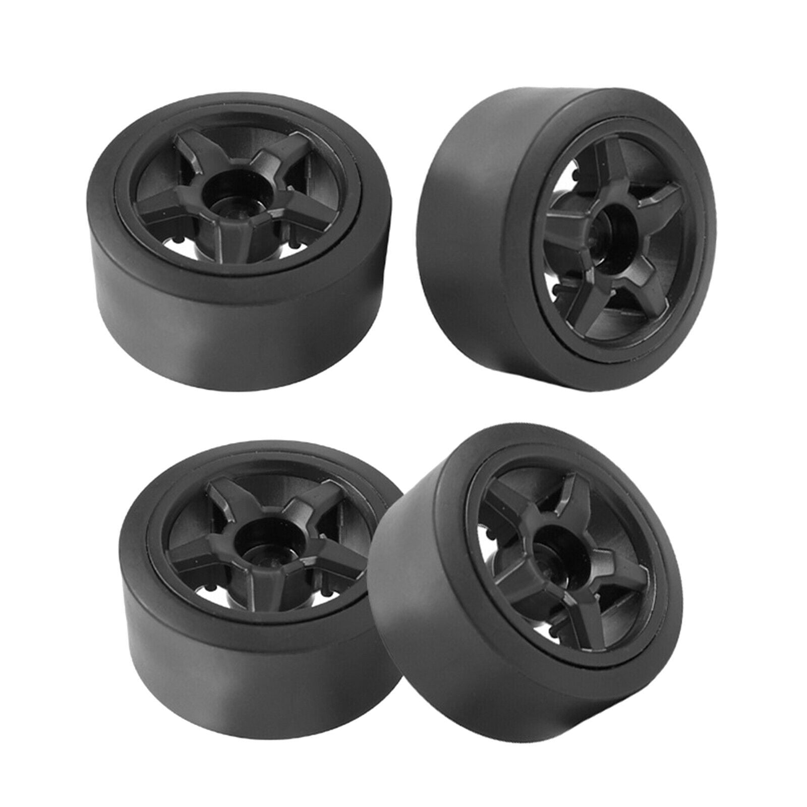 4 Pieces 5-spoke RC Drift Tires for SG-1603 Racing Truck DIY Accessories