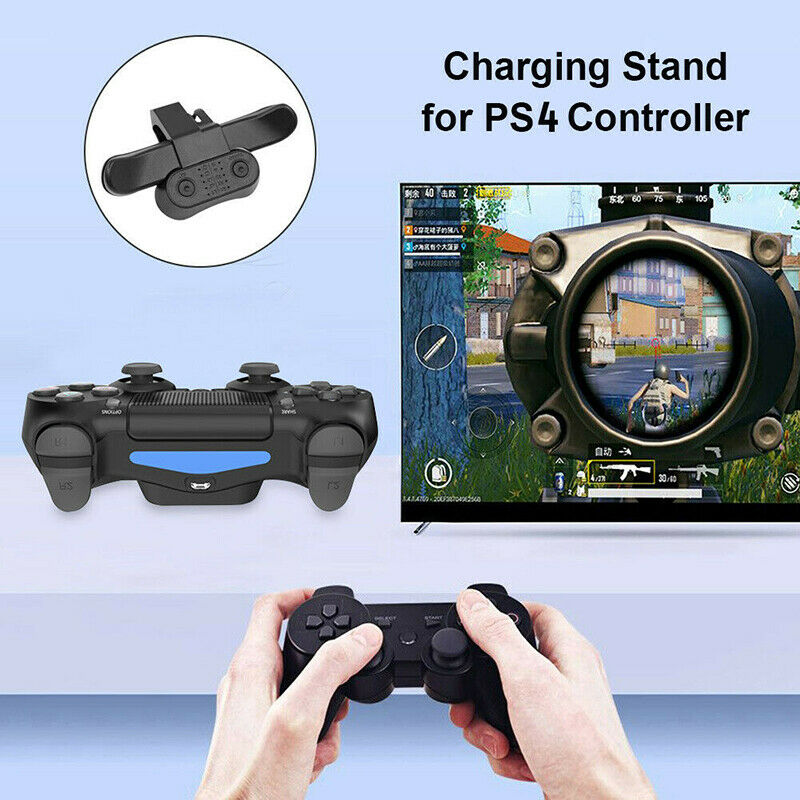 For PlayStation 4 PS4 Controller Adapter Gamepad Extender Back Button Turbo key