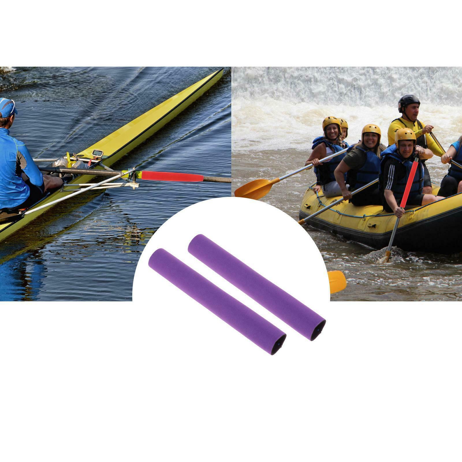 Paddle Grip Paddles Shaft Rubs Prevent Protection Protect Sleeves Purple