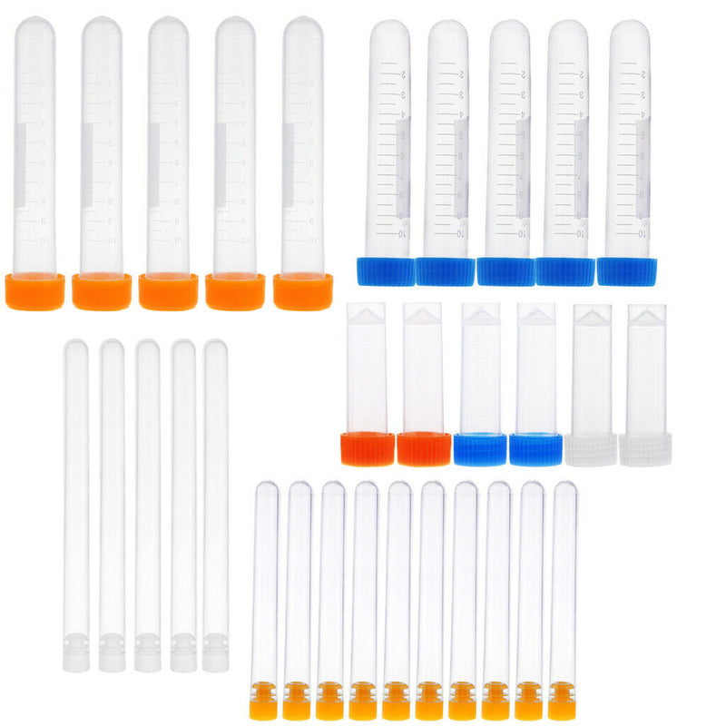 10Pcs Transparent Sewing  Holder Storage Bottle Container DIY Craft