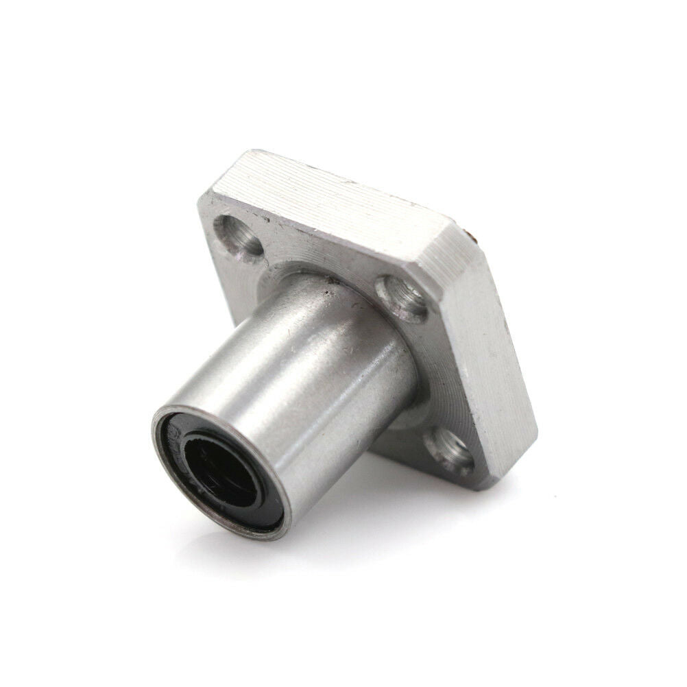 6mm Inner Diameter Square Flange Linear Motion Bushing Ball Bearing LMK6UU X Qx