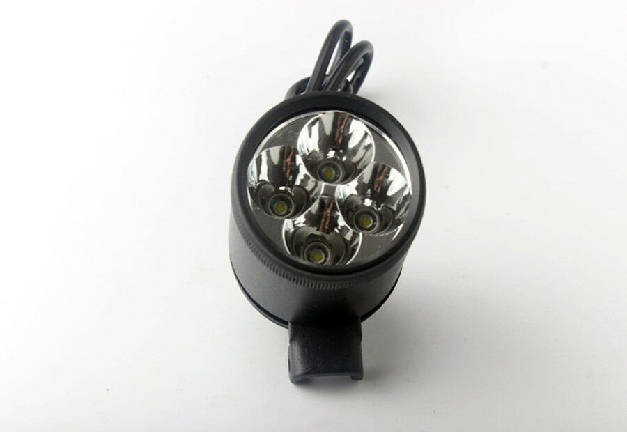 Pair 40W 2980LM Motorcycle Headlight LED Spot Driving Fog Light Work Lamp+Switch